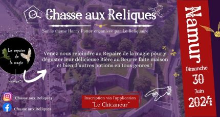 Chasse aux Reliques - Namur 2024